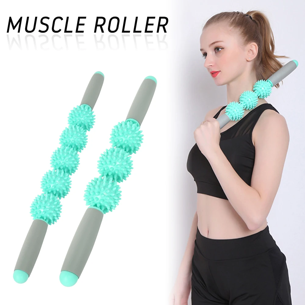 

Muscle Roller Massager Stick Anti-Cellulite Trigger Point Stick Body Foot Face Leg Slimming Massage Muscle Roller
