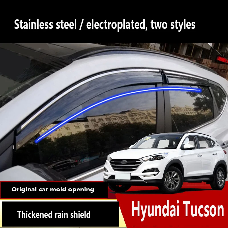 Для Hyundai Tucson защитное покрытие от дождя для окон и экстерьеров 2008 2019|Навесы
