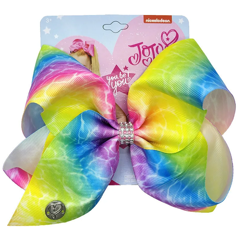 Заколка для волос с бантом Единорог 8 дюймов|Аксессуары девочек| |