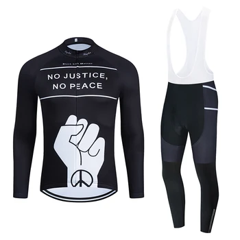 

2020 Quick-Dry Clothes Cycling Jersey Man Winter Ciclismo Set Long Sleeve Breathable MTB Bike Wear Bicycle Clothing