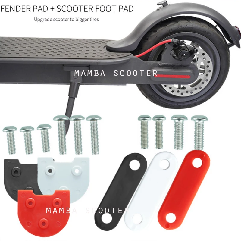 

10 Rear Mudguard Spacer Kickstand Spacer for Xiaomi M365 Upgrade 3D Printed Modification for 10 inch M365 Wheel Kit/Foot Support