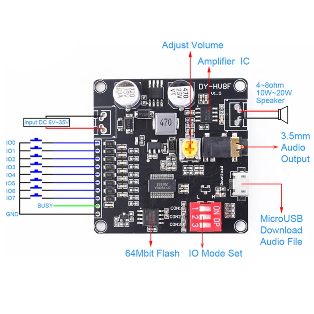 FZ4529A-DY-HV8F Voice Playback Module-1