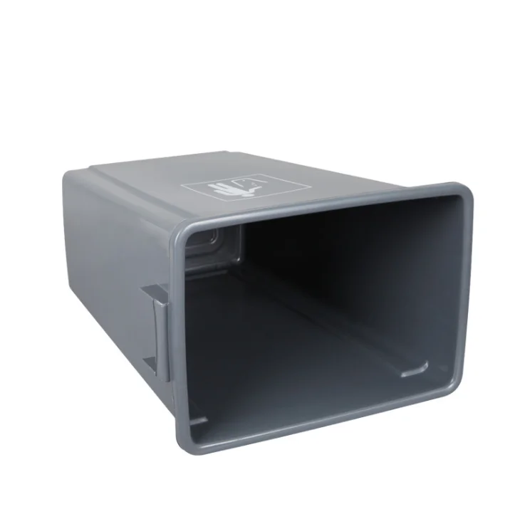 Plastic Shaker Trash Bin Four Color Classification Outdoor Trash Bin Household Trash Can