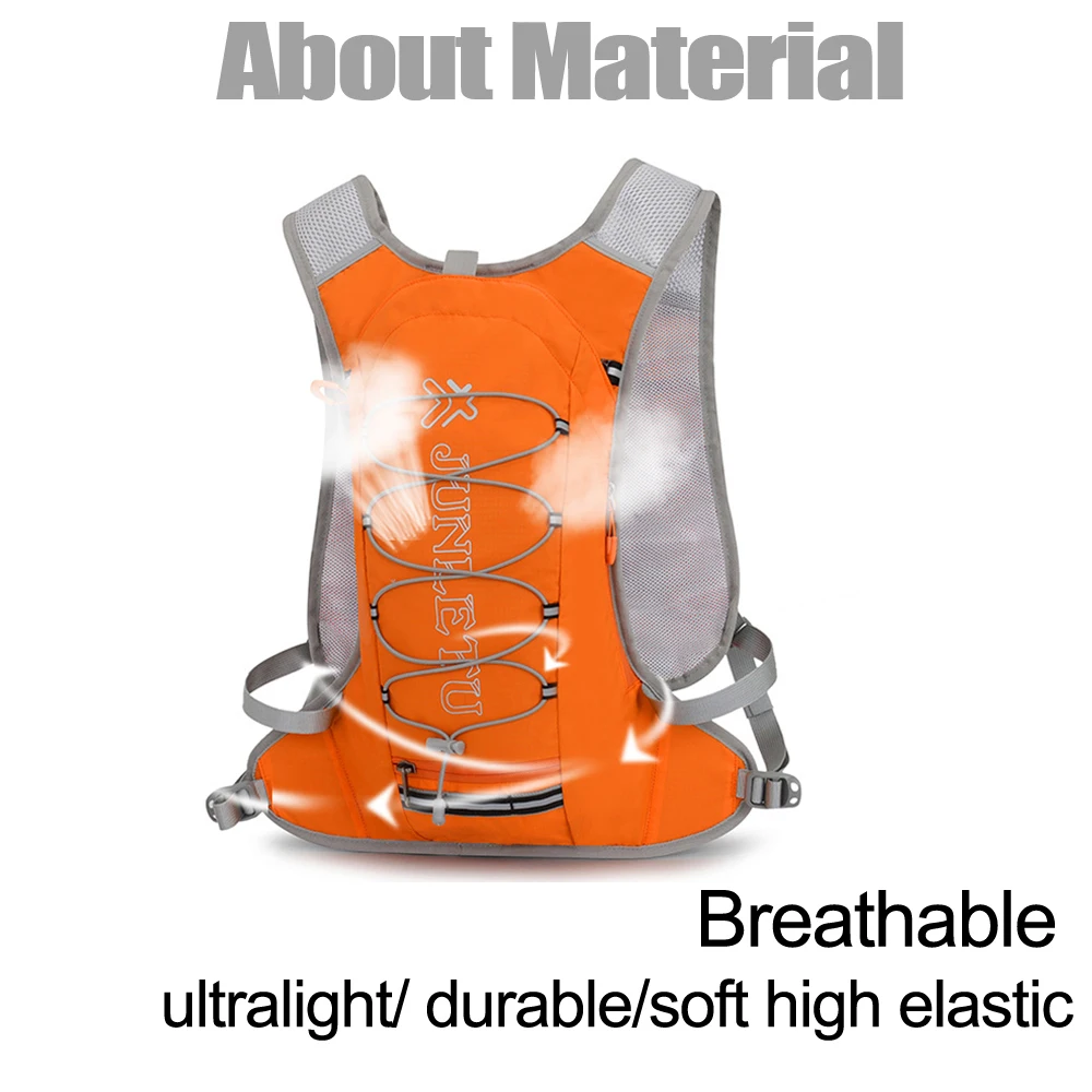 Проточной водой гидратации Trail рюкзак Для женщин Водонепроницаемый ультра светильник Дышащие Беговые марафон воды сумка рюкзак