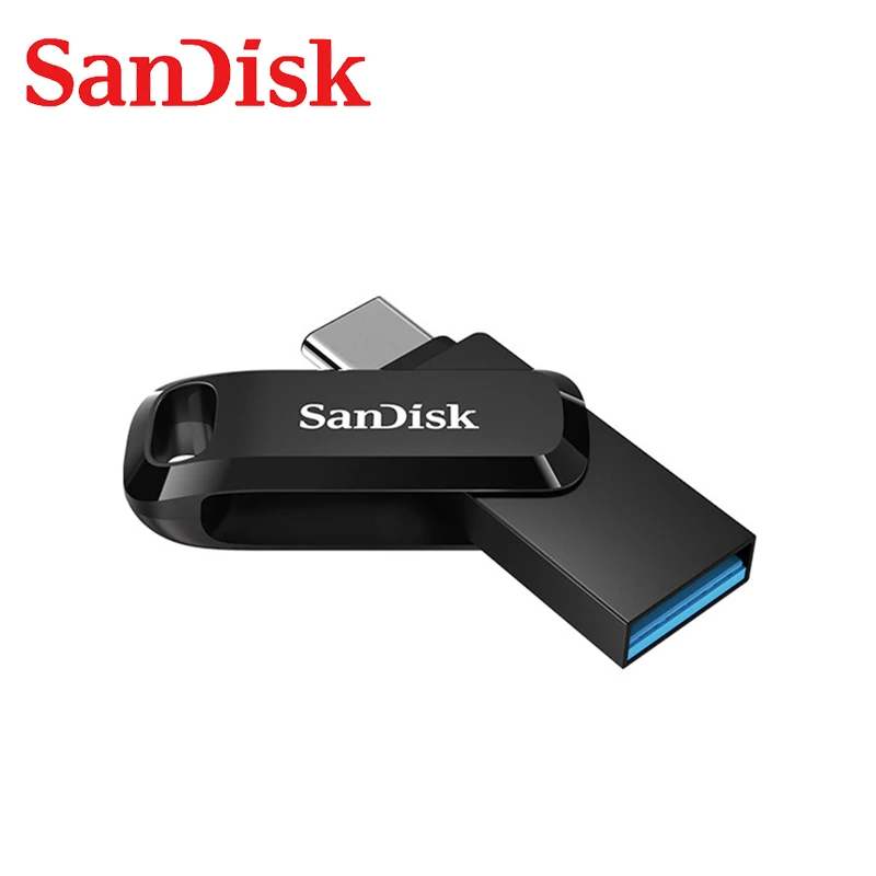 Черный SanDisk SDDDC3 Тип C 3,1 USB флеш-накопитель 128 Гб 64 ГБ 32 ГБ Флешка карта памяти 3,0 USB диск ручка-накопитель для смартфона - Цвет: Черный