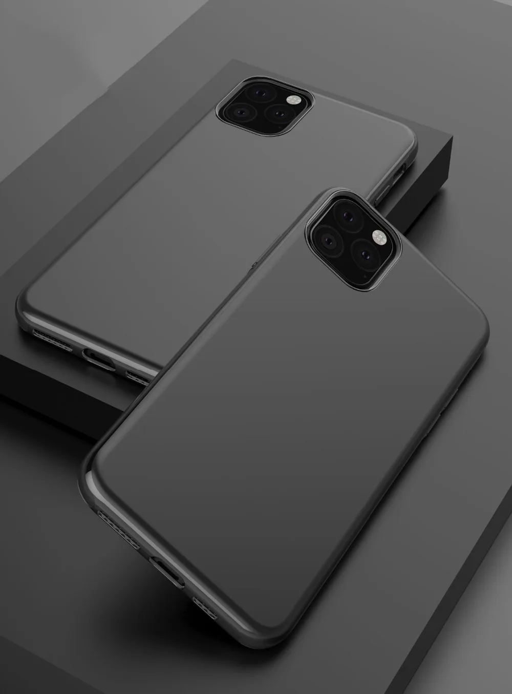 Magnetic Car Holder Case For iPhone SE 2020 TPU Silicone Magnet Case For iPhone 11 Pro Max XR XS Max X 8 7 6S Plus Metal plate (8)
