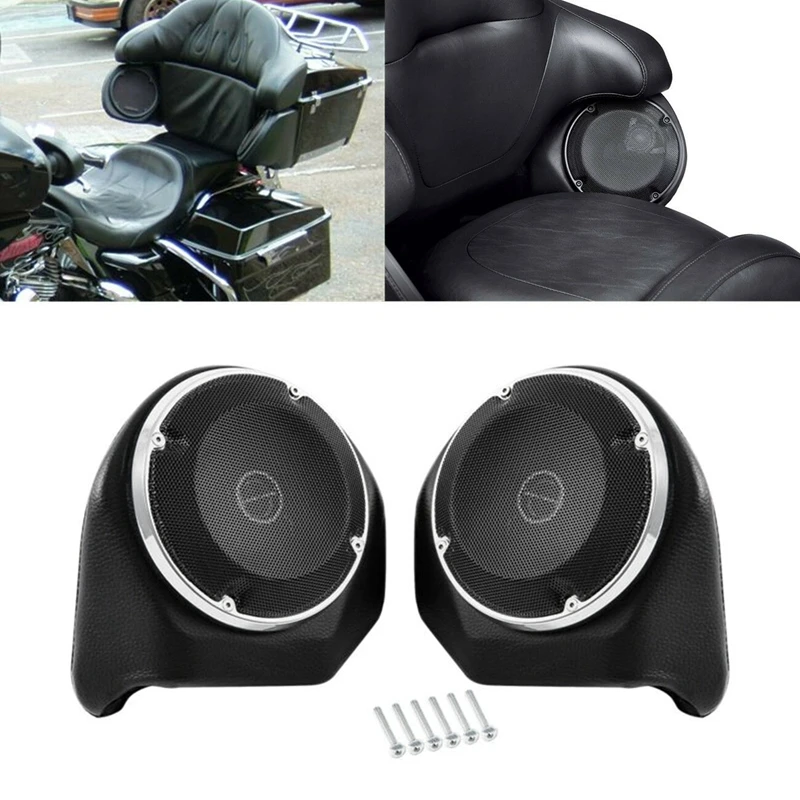 Мотоцикл 6 5 ''задний динамик для Harley Touring Tour Pak Street Electra Glide 2014 2020|Накладки и