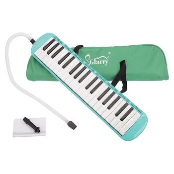 

New Arrivals 37 Keys Melodica Pianica Piano Style Keyboard Harmonica Mouth for Beginner Green Dropshipping