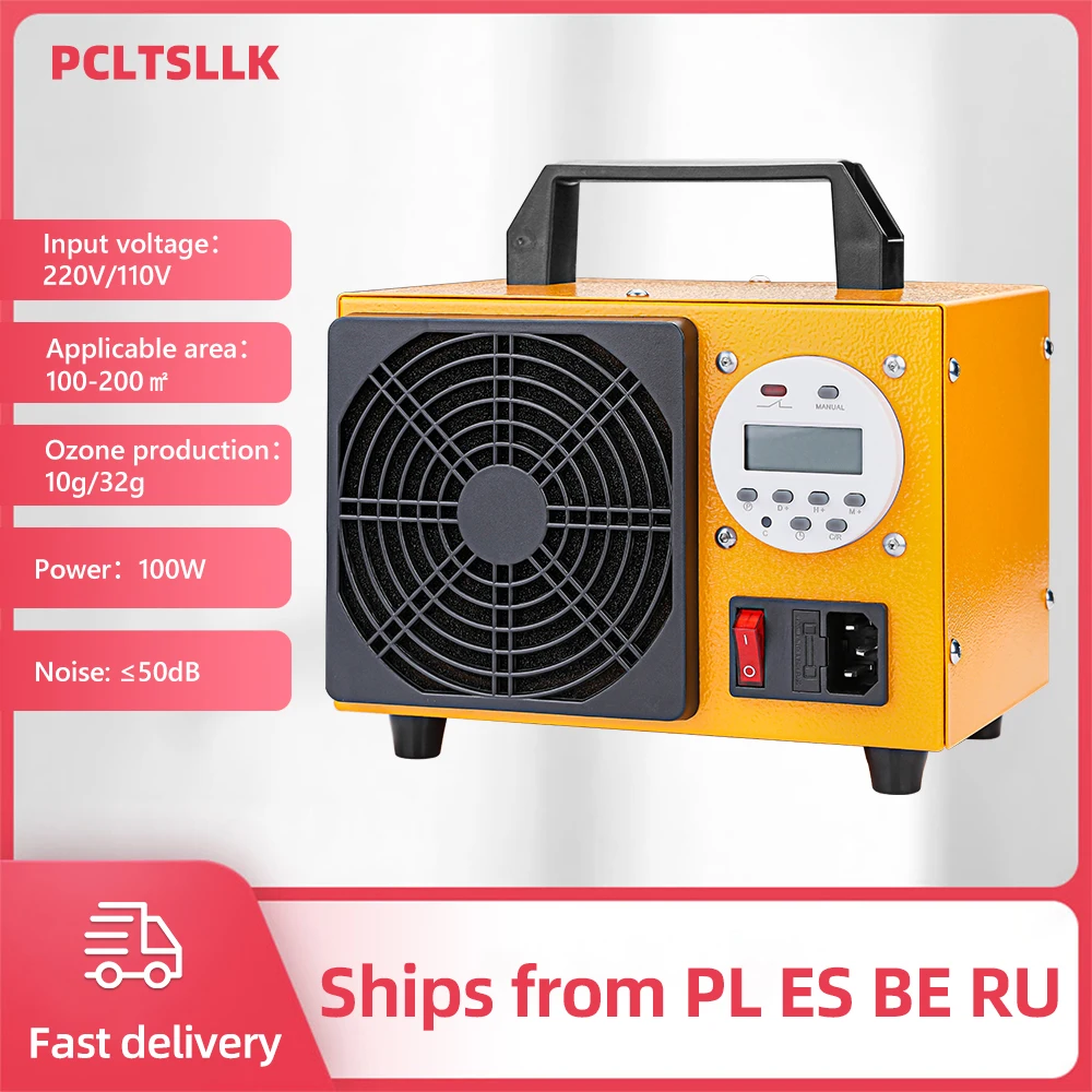 PCLTSLLK 32g озоновый генератор 220V Воздухоочистители штепсельная вилка европейского