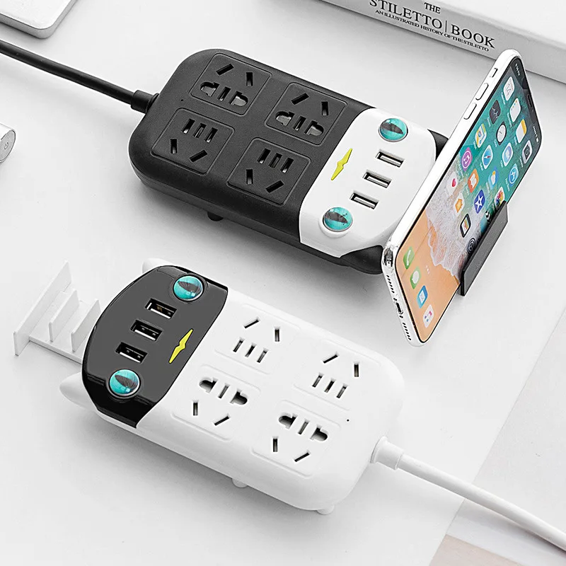 

Wiring Genuine Product Power Strip Patch Board Socket Power Strip with a Line of Household Multi-functional Power Adapter