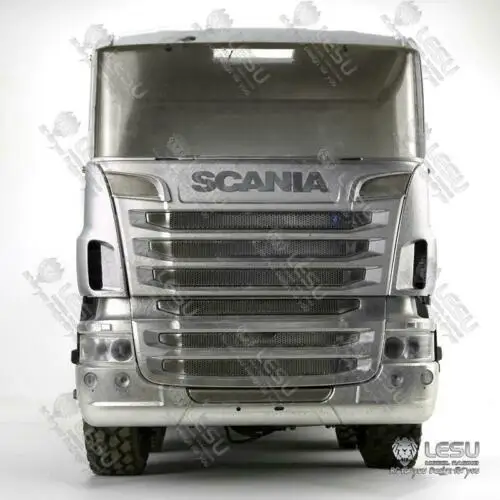 1/14 RC LESU металлический бампер Передняя лицевая сетка DIY Tmy Sca R730 трактор TH15170|Детали