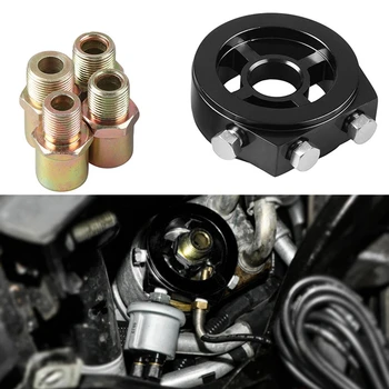 

Oil Pressure Gauge Filter Sandwich Adapter Plate for 1/8 Npt Temperature Sensor