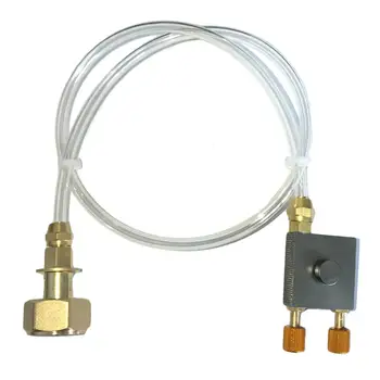

1 Pc Gas Tank Inflation Valve Durable Prime Camping Adapter Conversion Joint Inflation Valve for Gas Tank