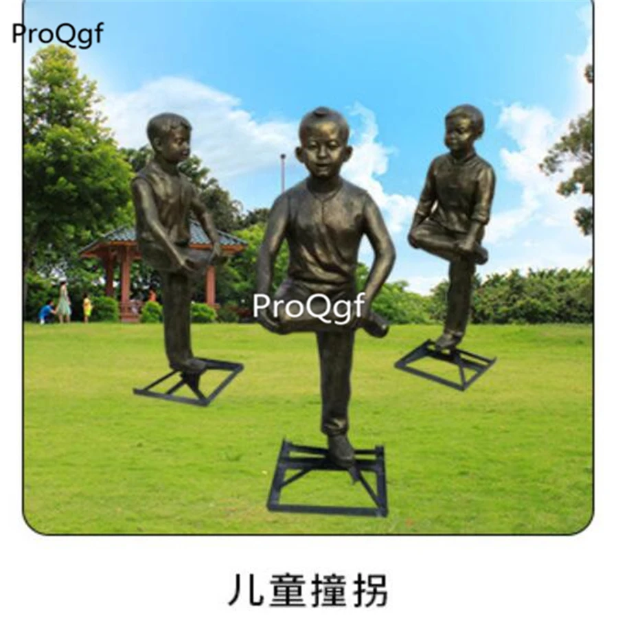 Ngryise 1Pcs A Set people garden use decoration statue - Цвет: 8