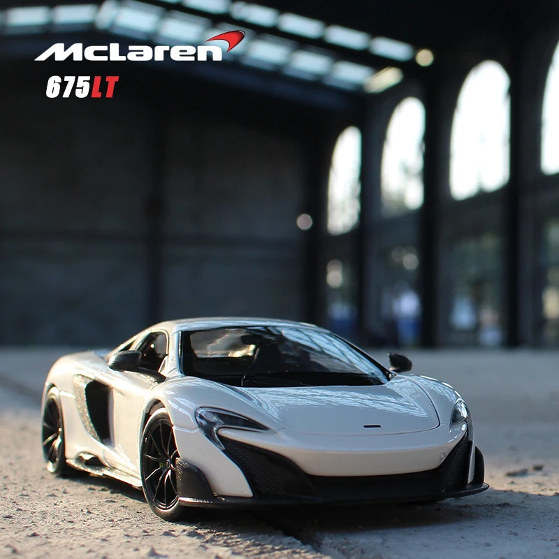 WELLY 1:24 mlaren 675LT сплав модель автомобиля ремесла украшение коллекция игрушка инструменты подарок