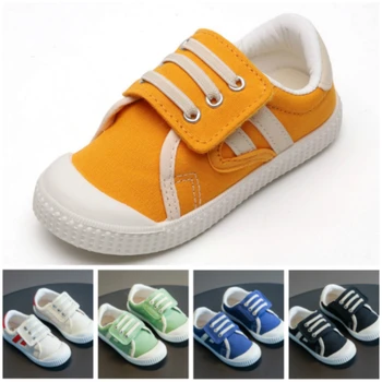 

Kids Shoes for Baby Girls Leisure Canvas Flat for Baby Boy Toddler Sneakers Trainer Anti Slippery Soft Sole for Children Shoes