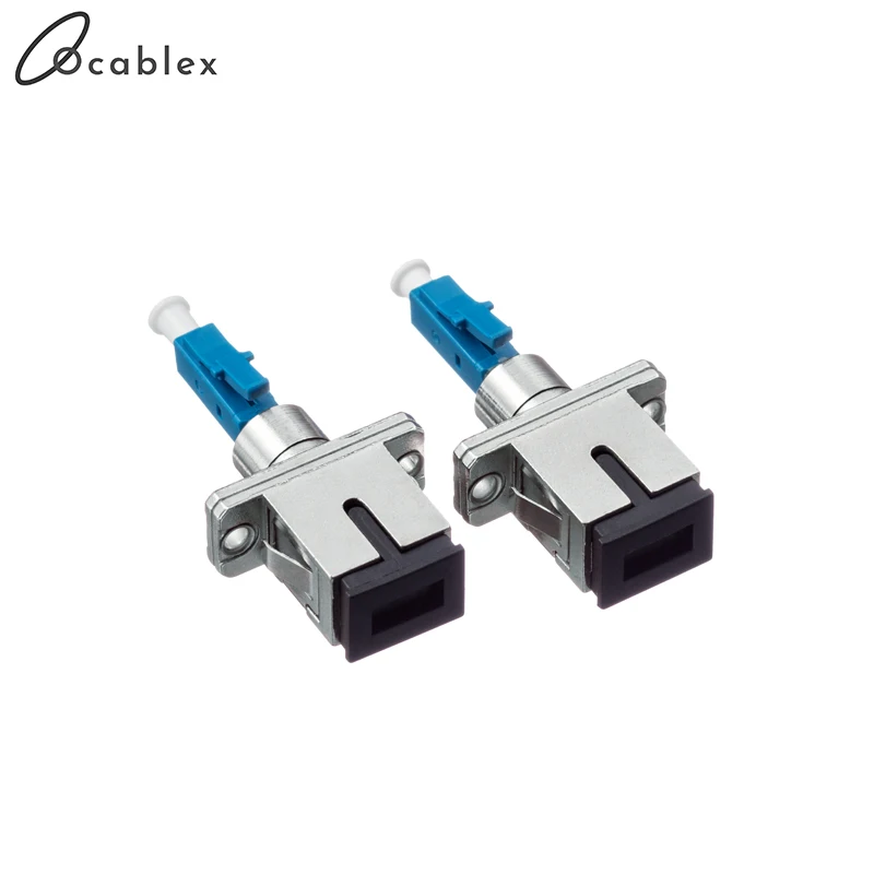 2 шт./лот SC Female to LC Male для оптического FiberSingle Mode волоконно оптический адаптер LC/UPC