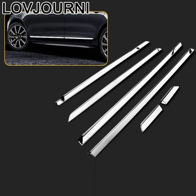 

Body Trunk Rear Panels Foot Pedal Exterior Decorative Automovil Automobile Car Styling Accessories Covers 18 19 FOR Volvo S90