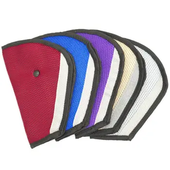 

Universal Car Safe Seat Belt Cover Soft Adjustable Triangle Safety Seat Belt Pad Clips Protection for Baby Child Belts