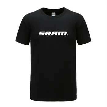 

New Sram Logo Bicycle High Quality Short Sleeve Black Men's T-Shirt Size XS-2XL Comfortable t shirt Casual Short Sleeve Print