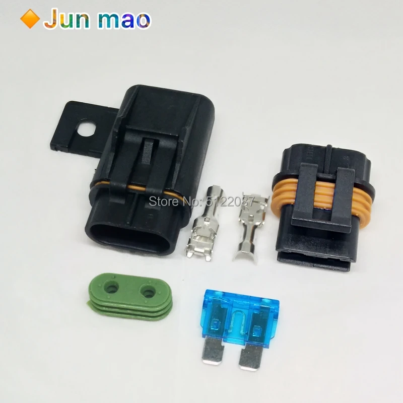 1pcs Automotive Waterproof Plug Fuse Seat Suit Connector Waterproof Fuse Holder