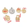 5pcs Stainless Steel Gold Lock  Medal Charms Queen Angel Crown Life Tree Pendants For Diy Necklace Jewelry Makings Accessories ► Photo 2/6