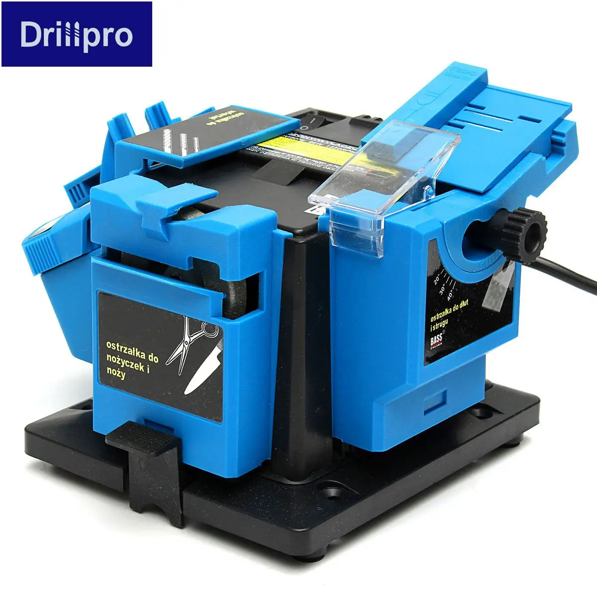 

110-240V Multifunction Electric Knife Sharpener Drill Sharpening Machine Knife & Scissor Sharpener Power Household Grinding Tool