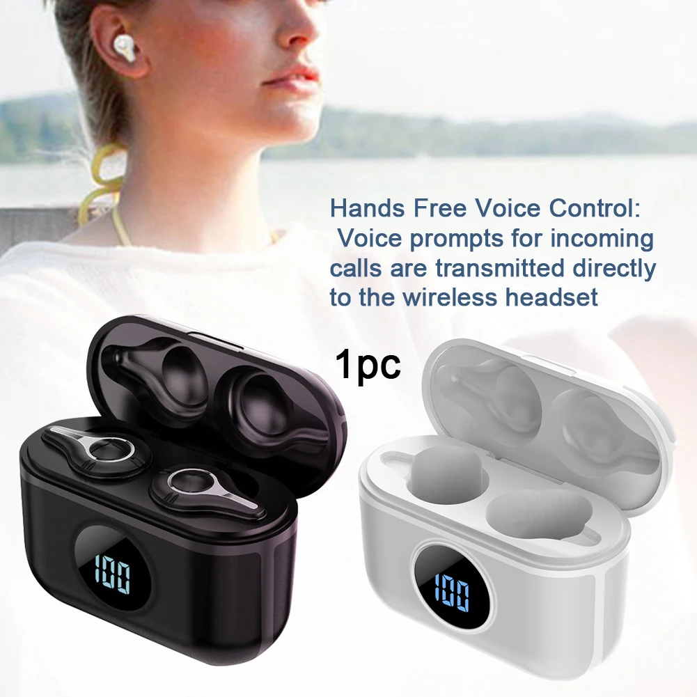 TWS Bluetooth 5,0, беспроводные стерео наушники с шумоподавлением, портативные спортивные, с ЖК-дисплеем, IPX5, водонепроницаемые, мини, свободные руки, для улицы