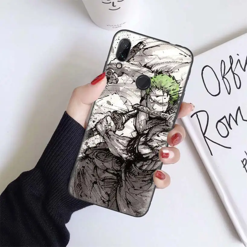 BS154-10 Цельный чехол Roronoa Zoro для Xiao mi Red mi Note 7 8 K20 7S 7A 6 6A Pro S2 5 mi Play 9T CC9 E A1 A2 Lite F1 мягкий чехол для телефона - Цвет: BS154-10
