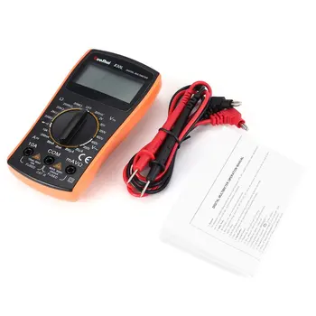 

RuoShui 830L Mini Portable Digital Multimeter 1999 Counts AC/DC Volt Amp Ohm Diode Continuity Tester Ammeter Voltmeter Wholesale