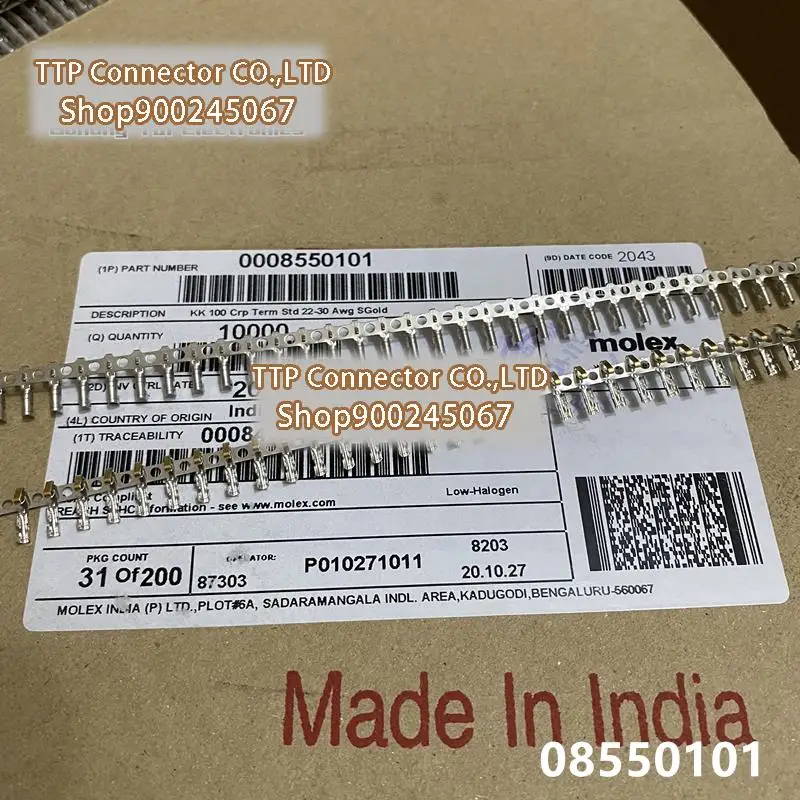 

10000pcs/lot Connector 0855-0101 08-55-0101 08550101 100% New and Origianl
