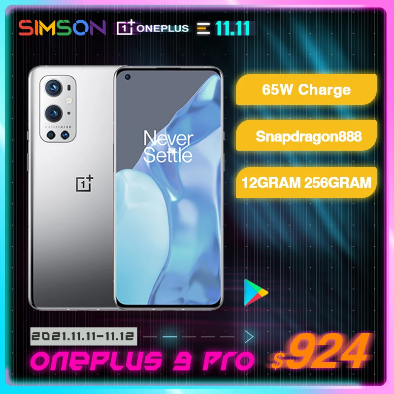 Original Global Firmware Oneplus 9 Pro 5g Smartphone Oxygen Os 6 7 Inch Amoled Snapdragon 8 Octa Core 65w Fast Charge Cellphones Aliexpress