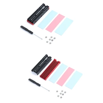 

Hot sale Dustproof NVME NGFF M.2 Heatsink Cooling Metal Sheet Thermal Pad For M.2 NGFF