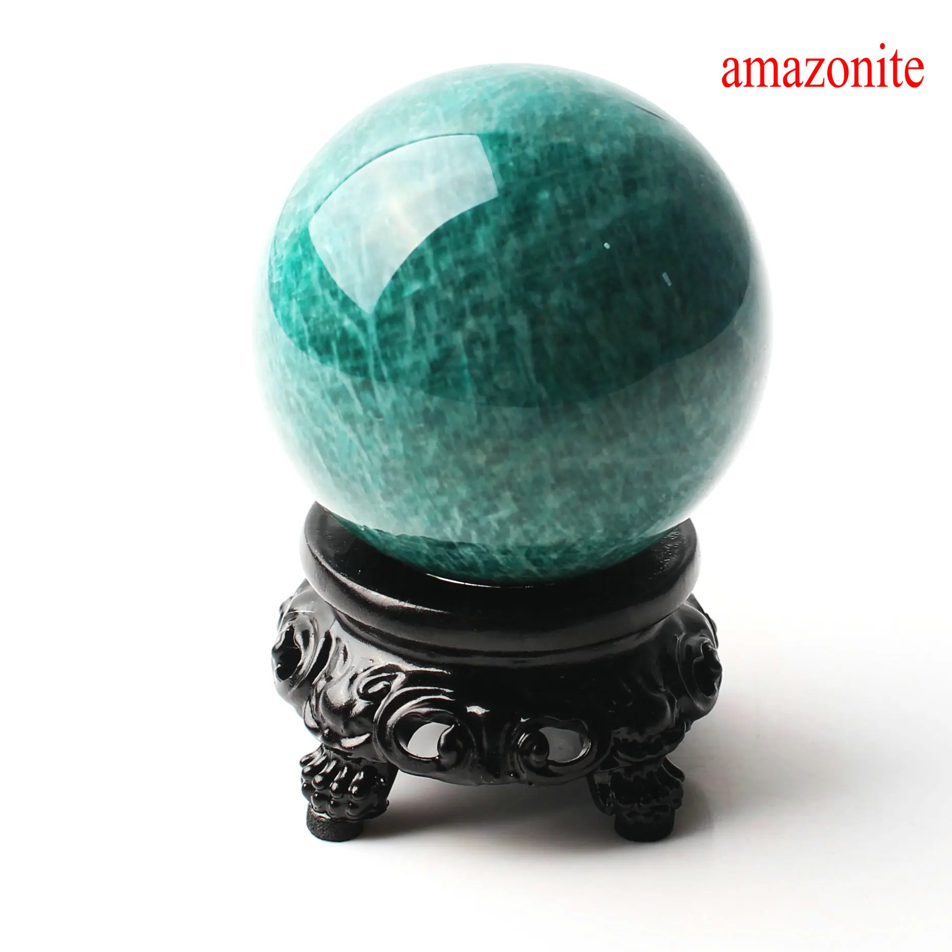 40 мм Природный Амазонит Rosequartz Кристальные шарики-Сферы шар бесплатно пьедестал полированный Глобус орнамент целебный домашний декор