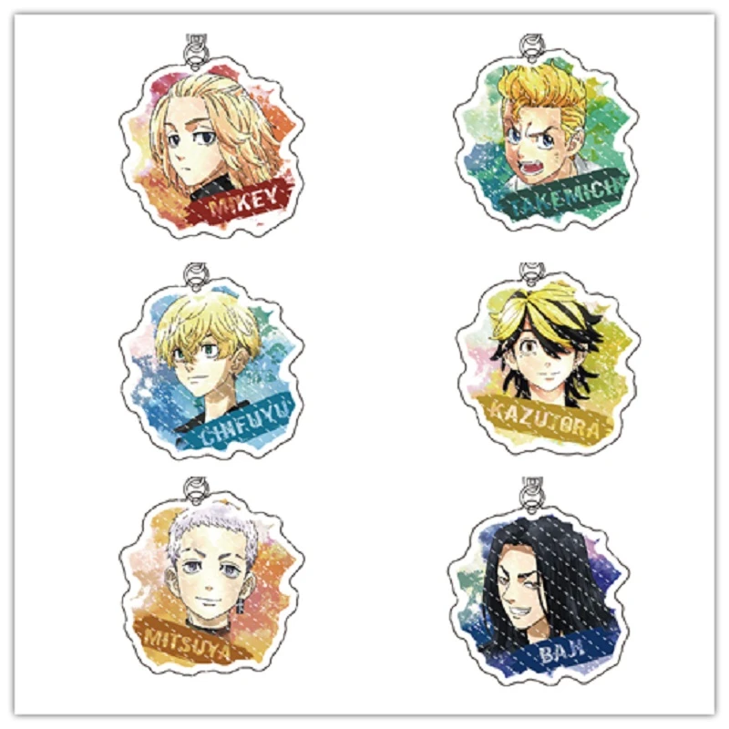 子供のためのアクリルキーホルダー アニメ コスプレ衣装 ガンキ カネチ マンコ サノ 絶妙な仕上げ 完璧なディテール キーホルダー Aliexpress