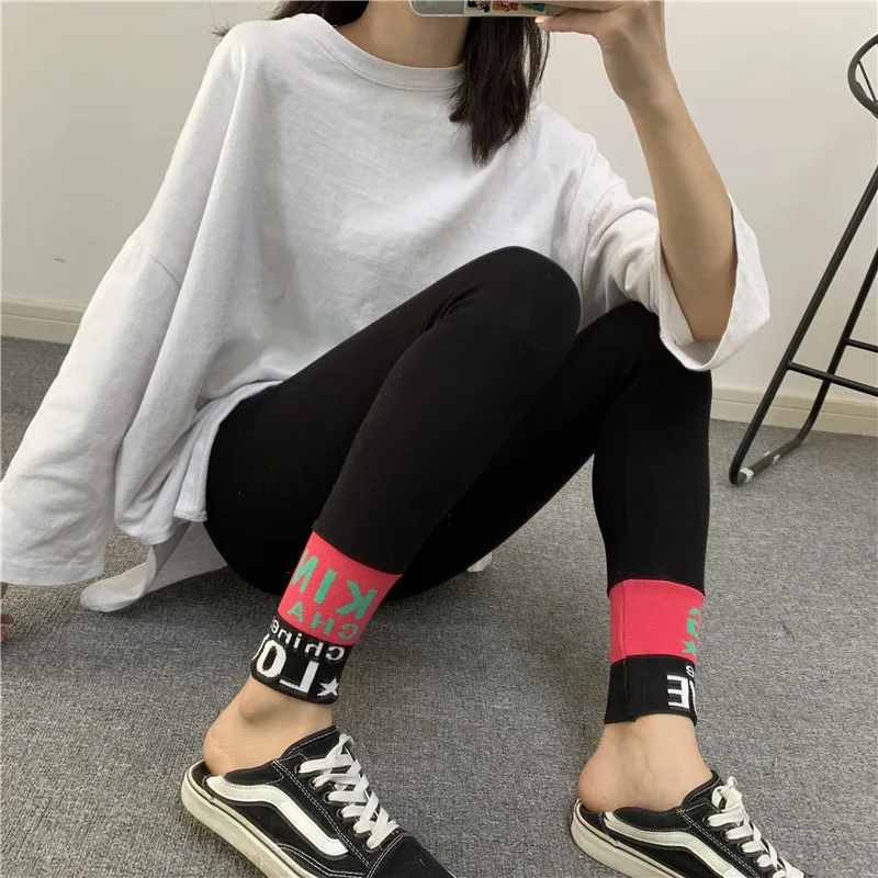 

High Waist Leggings Pants for Women Goth Clothes Vetement Femme Ropa Sexy Mujer Leggings Gym Ropa Deportiva Mujer Push Up