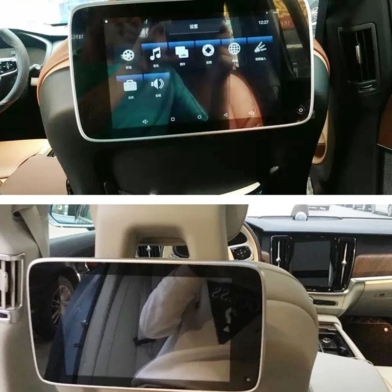 Android 8,1 автомобильный dvd-плеер подголовник монитор для VOLVO автомобильный ТВ экран 11 дюймов заднее сиденье развлекательная система