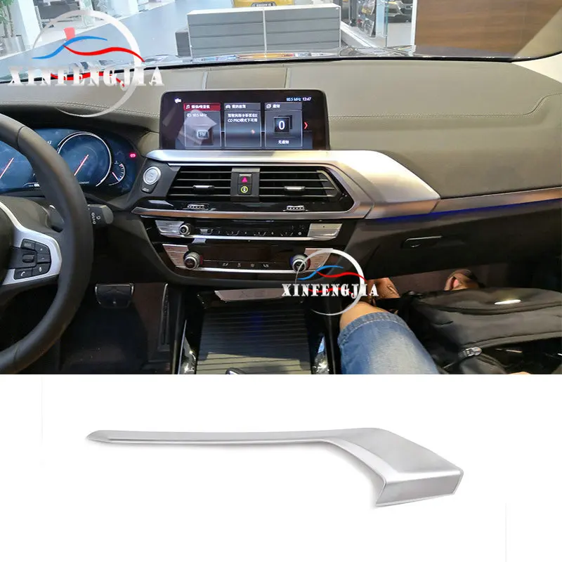 

For BMW X3 G01 18-19 X4 G02 2019 1pc Chrome Center Air Vent Outlet Panel Trim