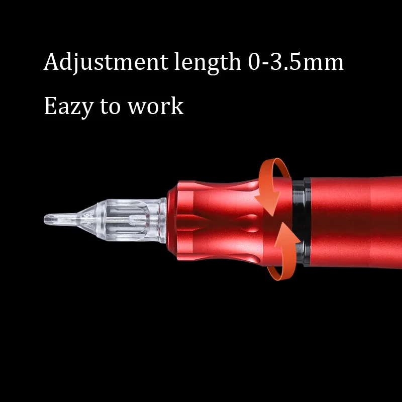 Ambition Professional Rotary Tattoo Machine Pen powerful Quiet Motor Permanent Makeup Eyebrow lip Eyeliner Hybrid Tattoo gun