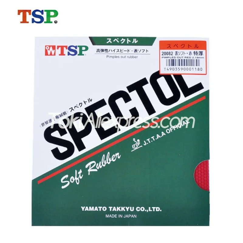 Мягкая резиновая губка TSP SPECTOL для настольного тенниса оригинальная пинг-понга |