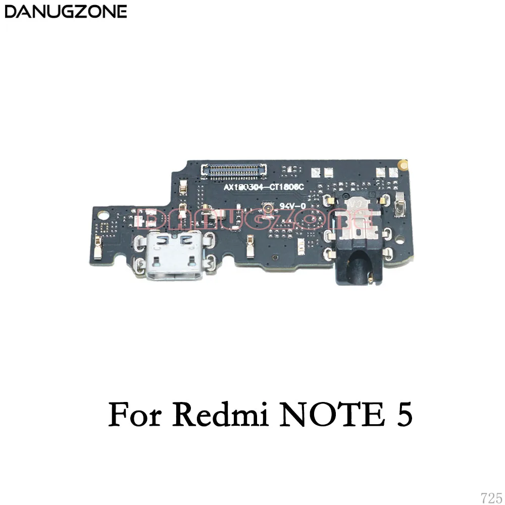 10 шт./партия для Xiaomi Redmi 5A 5/Redmi NOTE 5 Pro 5A usb зарядка док-станция Разъем Порт Разъем плата для зарядки гибкий кабель