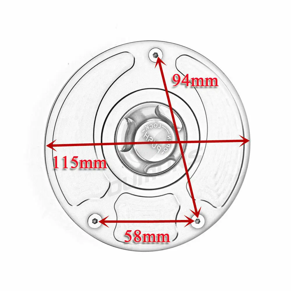 OUMURS мотоциклетный газовый топливный бак крышка CNC черный для Honda CBR600 900 929 954 1000RR CB600F 900F RVF VFR 400 VTR 1000 RC51