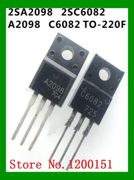 

A pair=2pcs/lot 2SA2098 2SC6082 A2098 C6082 TO-220F