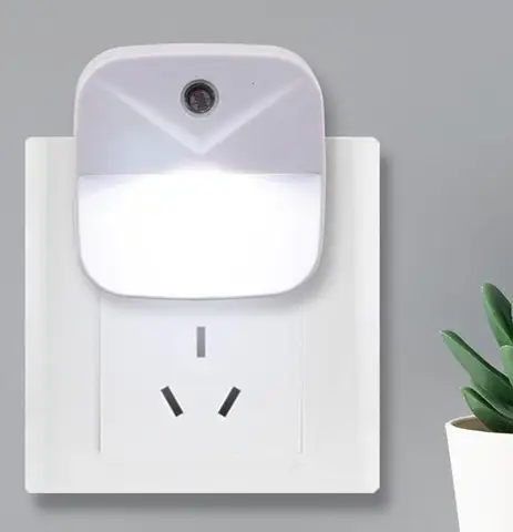 Decor Led Smart Night Light With Dusk To Dawn Sensor EU US Plug Nightlight For Children Kid Living Room Bedroom Lighting