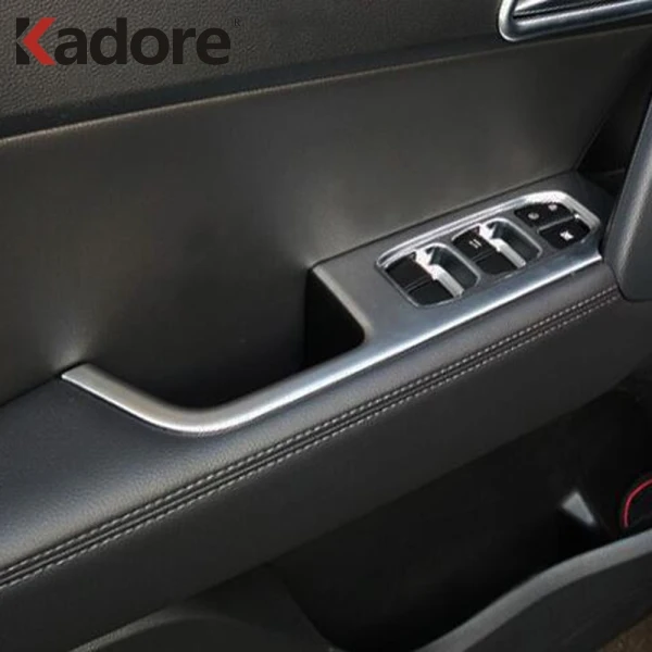 Для hyundai Cantus Creta ix25- кнопка включения стеклоподъемника крышка планки двери подлокотник Панель рамка внутренние аксессуары