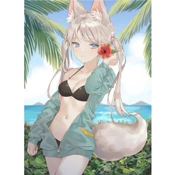 

Nordic Modern Anime Sexy Woman Abstract Fashion Style Canvas Painting Art Print Poster Picture Wall Living Room Home Decor