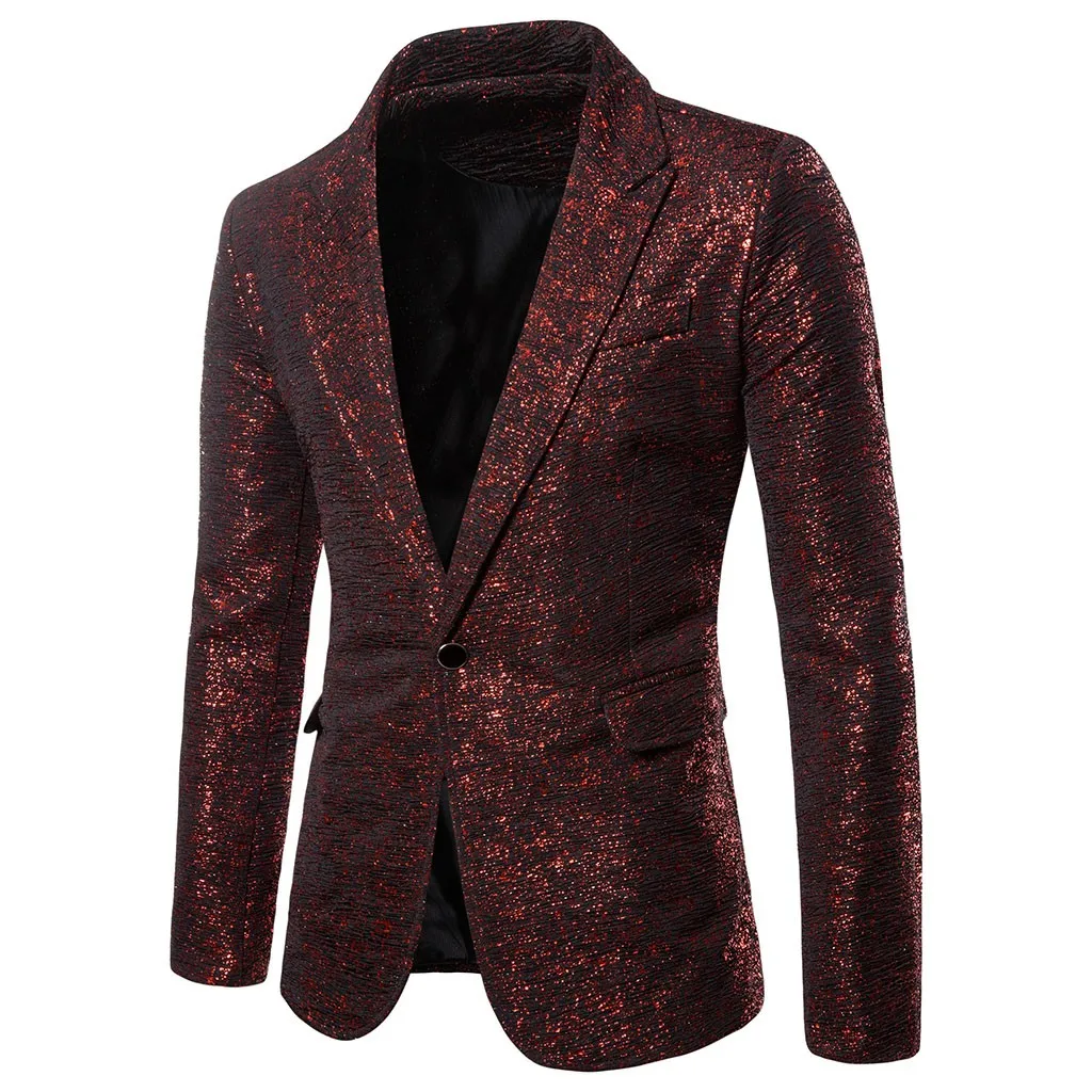 2019 Charm Men's Casual Fit Slim Suit One Button Business Coat Jacket Party Blouse veste costume homme dropshiping W902 2019 Charm Men's Casual Fit Slim Suit One Button Business Coat Jacket Party Blouse veste costume homme dropshiping W902