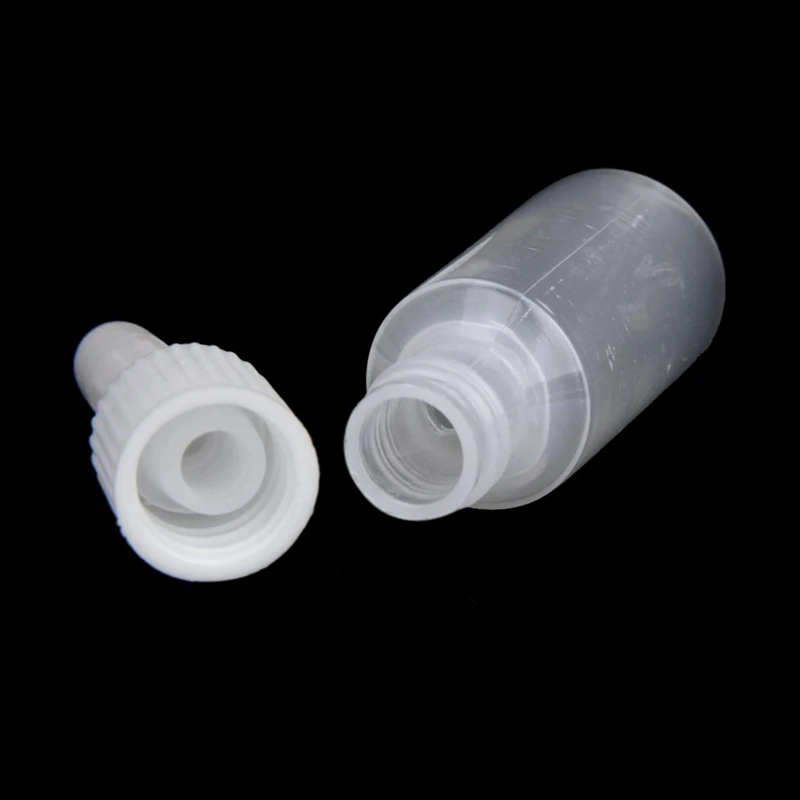 HTHL-10pcs белый колпачок пустые круглые бутылки для тату чернила пигмент зеленый мыло 5 мл