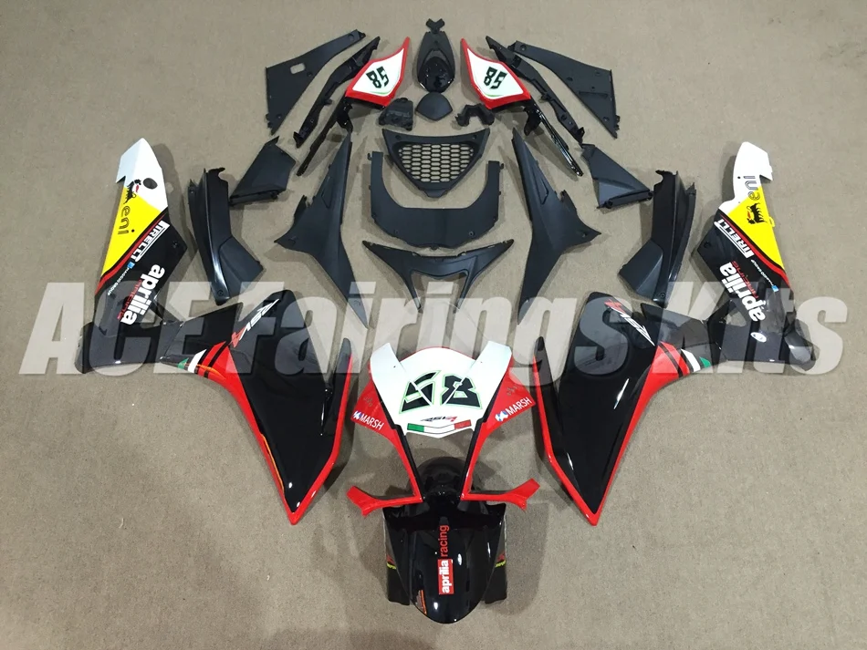 Новый комплект обтекателей для мотоцикла подходит Aprilia RSV4 1000 2010 2011 2012 2013 2014 2015 ABS