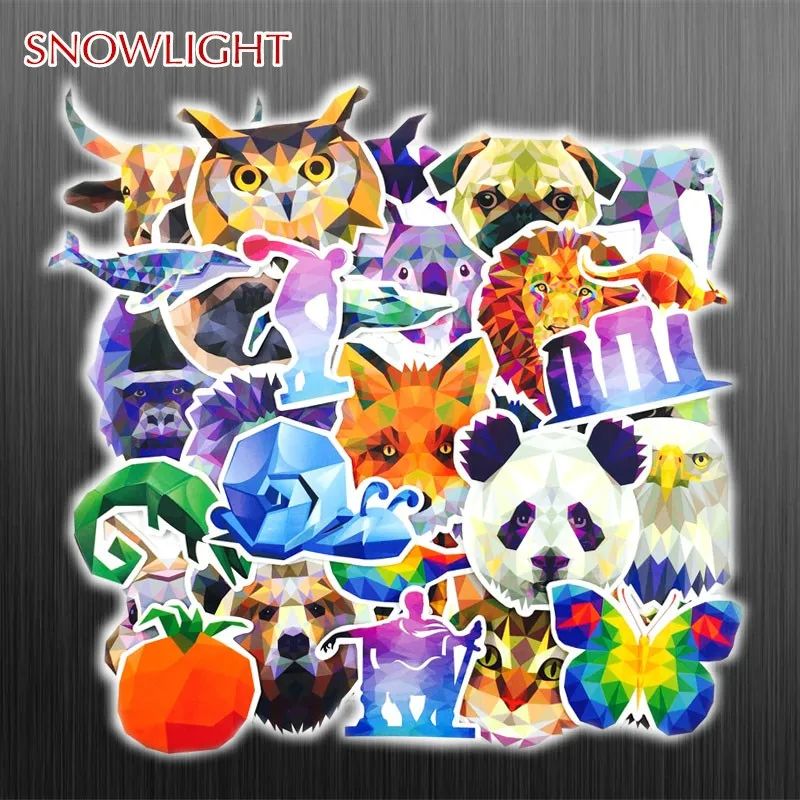 35PCS/LOT Cute Animal Sticker Luggage Skateboard Doodle Vinyl Decals Car Styling Laptop BikeToy Waterproof DIY JDM Stickers